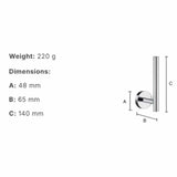Smedbo Toilet Roll Holder Smedbo Home Spare Toilet Roll Holder
