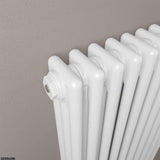 Eastbrook Column Radiator Eastbrook Rivassa Traditional 3 Column Radiator in White
