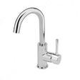 Sagittarius Mono Basin Tap Sagittarius Ergo Side Lever Mono Basin Mixer Tap with Swivel Spout and Sprung Waste