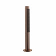 JTP Shower Handset Brushed Bronze JTP VOS Pullout Shower Handset with Overflow Waste Drainer