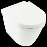 Villeroy & Boch Back To Wall Toilet Villeroy & Boch Architectura Back to Wall Rimless Toilet with Soft Close Seat and DirectFlush