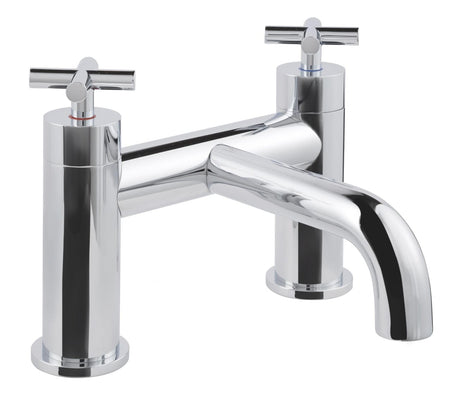 JTP Bath Mixer Chrome JTP Solex Deck Mounted Bath Mixer Tap
