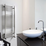 Vogue Designer Towel Radiator Vogue Rubik Designer Towel Radiator in Polished Stainless Steel