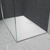 Merlyn Rectangle Shower Tray Merlyn Level25 Rectangular Shower Tray with Waste - 1700 x 800mm in White