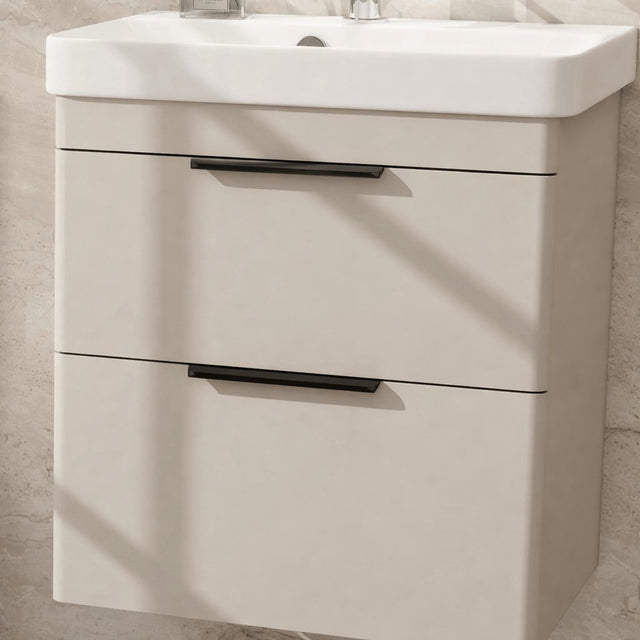 Imex Furniture Handles Matt Black Imex Luna 200mm Handle (Pair)
