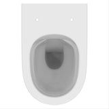 Ideal Standard Back to Wall Toilet Ideal Standard i.life O Back to Wall Rimless Toilet with HydroTwist Flush and Soft Close Seat