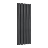 Reina Panel Radiator 1500 x 531mm / Anthracite Reina Neva Vertical Double Panel Central Heating Radiator