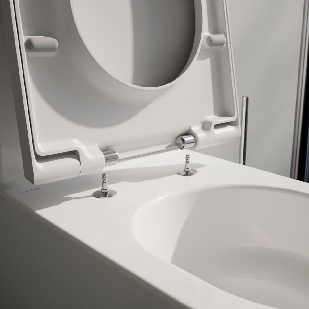Laufen Toilet Seat Laufen Pro X Soft Close Toilet Seat in White