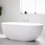 Tissino Modern Freestanding Bath Tissino Tanaro Acrylic Freestanding Bath with Ledge
