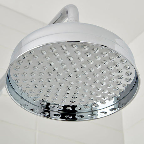 Vado Shower Heads and Arms Booth & Co. Axbridge Traditional 200mm (8") Shower Head and Arm
