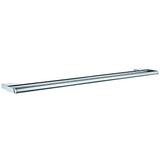 Smedbo Towel Rails and Rings Smedbo Air 600mm Double Towel Rail in Chrome