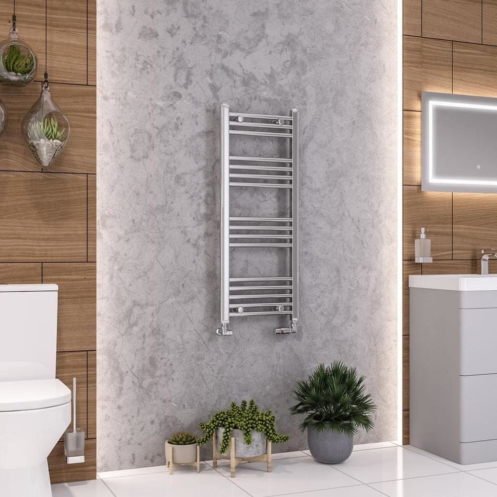 Eastbrook Wendover Straight Heated Towel Rail in Chrome