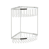 Vado Basket Vado Double Shower Basket with Hook in Chrome