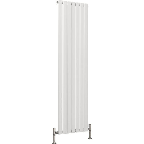 Aquarius Bathrooms Panel Radiator 1800 x 490mm / White Aquarius Flat Single Vertical Radiator
