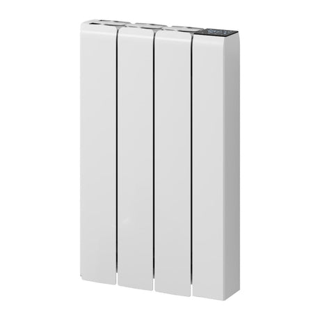 Reina Panel Radiator 570 x 360mm / White Reina Aron Electric Radiator with Ceramic Core and Wi-Fi Enabled LCD Display
