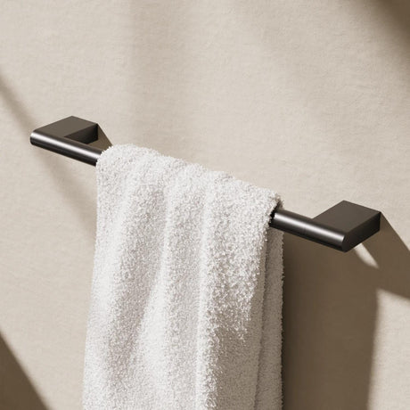 Crosswater Towel Rails and Rings Matt Black Crosswater MPRO 450mm Towel Rail