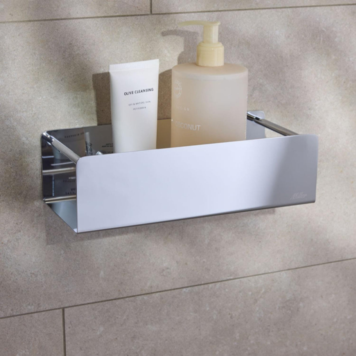 Miller Basket Chrome Miller Signature Box Shower Box Basket