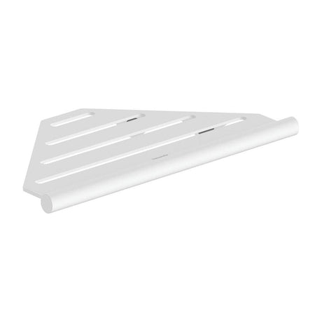 Hansgrohe Shelf Matt White Hansgrohe Addstoris S Corner Shelf