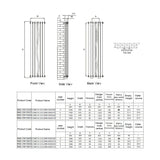 Reina Column Radiator Reina Coneva Vertical Column Radiator
