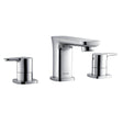 Flova 3 Tap Hole Bath Set Flova Urban 3 Hole Bath Mixer Tap in Diamond Chrome