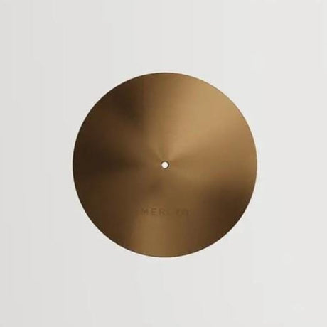 Merlyn Shower Waste Brushed Bronze Merlyn 90mm Waste Cover Cap