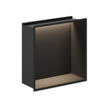 Crosswater Shower Niche Crosswater Square Shower Niche with LED - 305 x 305 x 120mm