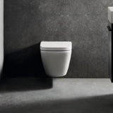 Ideal Standard Wall Hung Toilet Ideal Standard i.life S Wall Hung Compact Rimless Toilet with Soft Close Seat