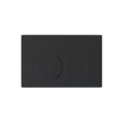 Imex Flush Plate Matt Black Imex Round Button Stainless Steel Flush Plate (for IMFF01 & IMCC0 Cisterns)