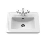 Aquarius Leighton 500mm Wall Mounted One Drawer Vanity Unit with Basin