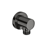 Roca Shower Brackets and Outlets Titanium Black Roca Aqua 1/2" Water Outlet for Shower Hose