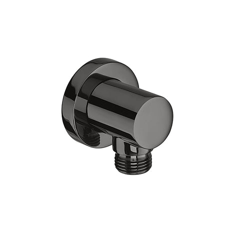 Roca Shower Brackets and Outlets Titanium Black Roca Aqua 1/2" Water Outlet for Shower Hose