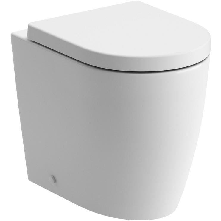 Aquarius Bathrooms Back to Wall Toilet Aquarius Emma Back to Wall Toilet with Soft Close Seat