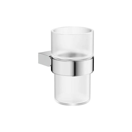Crosswater Toothbrush Holder Crosswater MPRO Wall Mounted Tumbler with Holder in Chrome