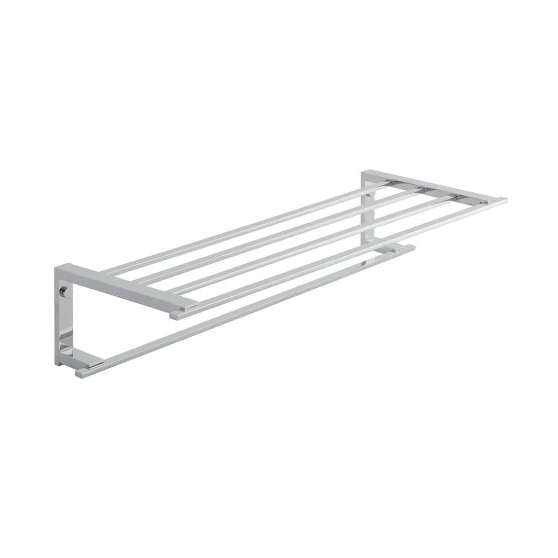 Vado Shelf Vado Level Towel Shelf with Towel Rail in Chrome