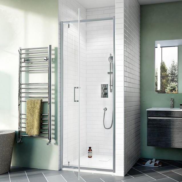 Crosswater Pivot Shower Door Crosswater Kai 6 Pivot Shower Door - 900mm Wide