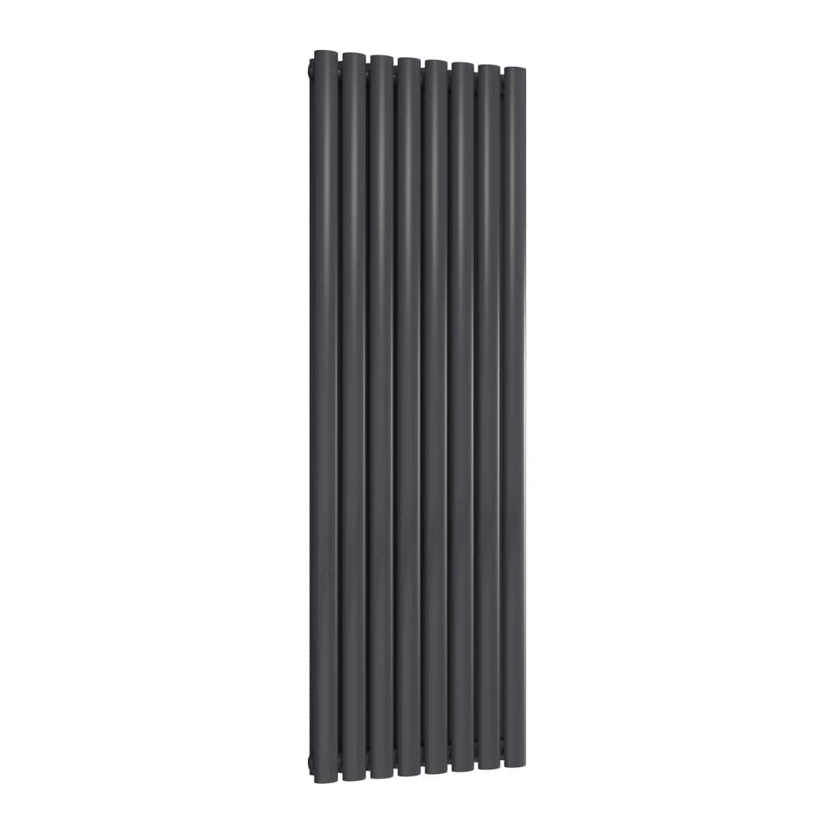 Reina Panel Radiator 1500 x 472mm / Anthracite Reina Neva Vertical Double Panel Central Heating Radiator