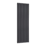 Reina Panel Radiator 1500 x 472mm / Anthracite Reina Neva Vertical Double Panel Central Heating Radiator