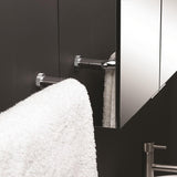 Crosswater Mirrored Cabinet Crosswater Image 700mm Illuminated Mirrored Double Door Cabinet