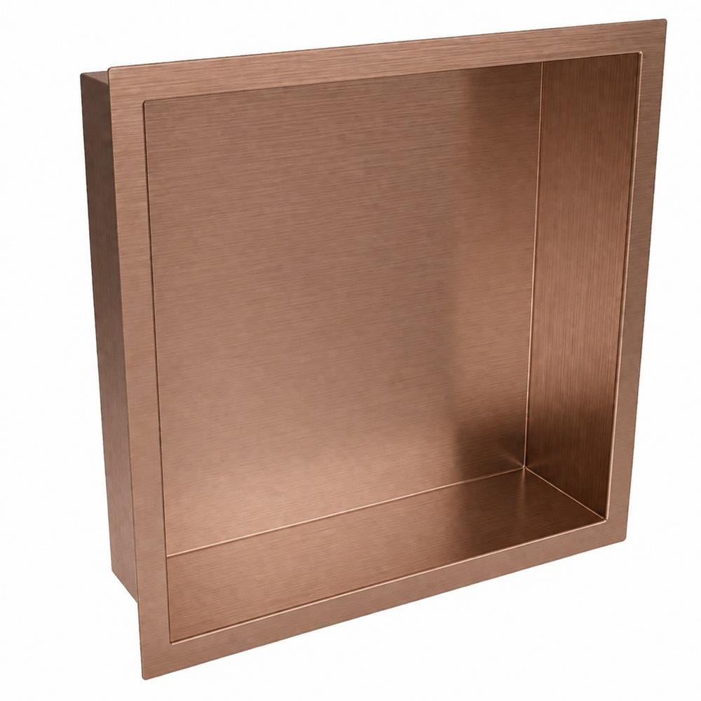 Aquarius Bathrooms Shelf Brushed Bronze / 300 x 300mm Aquarius Shower Niche