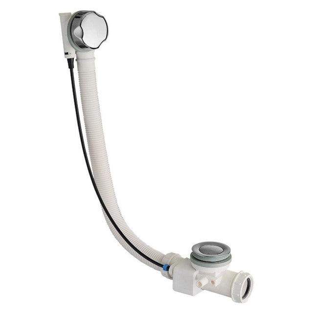 Crosswater Bath Waste Crosswater Low Level Pop-up Bath Waste in Chrome