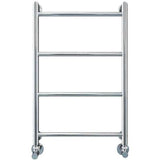 Vogue Ladder Rail 750 x 450 / Central Heating Vogue Vivid Straight Heated Towel Rail in Chrome