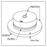 TED Concealed Shower Valve TED Togo Single Outlet Concealed Shower Valve and Digital Ring Button