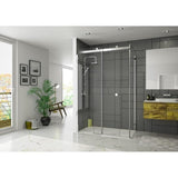 Merlyn Slding Shower Door Merlyn Series 10 Sliding Shower Shower Door in Chrome
