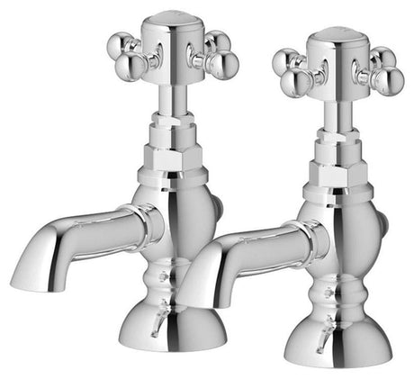 Aqaurius Pillar Basin Tap Aquarius Chic Basin Pillar Taps (Pair)