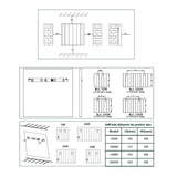 Reina Panel Radiator Reina Maia Wi-Fi Enabled Electric Horizontal Panel Radiator in White