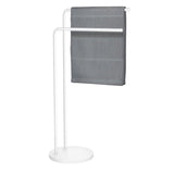 Smedbo Towel Rails and Rings Smedbo Beslagsboden Curve Freestanding Double Towel Rail
