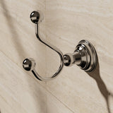 Crosswater Robe Hook Chrome Crosswater Belgravia Double Robe Hook