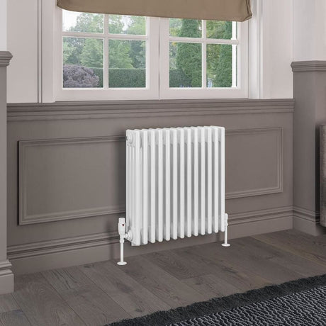 Eastbrook Rivassa Traditional 4 Column Radiator in Gloss White