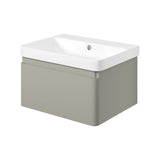 Aquarius Bathrooms Wall Mounted Vanity Unit Aquarius Sophie Wall Hung One Drawer Vanity Unit with 1 Tap Hole Basin