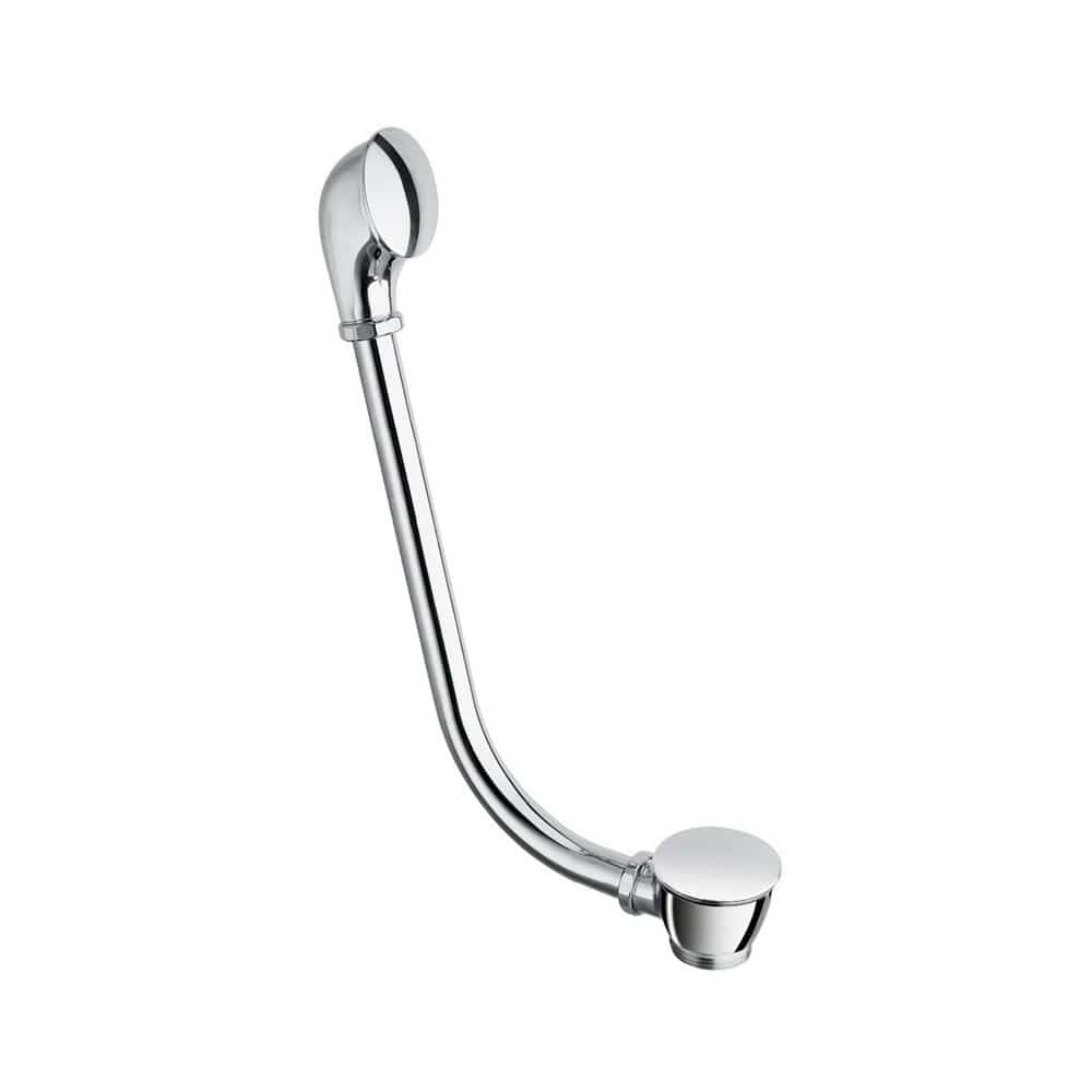Crosswater Exposed Bath Waste Crosswater Exposed Click Clack Bath Waste and Overflow in Chrome